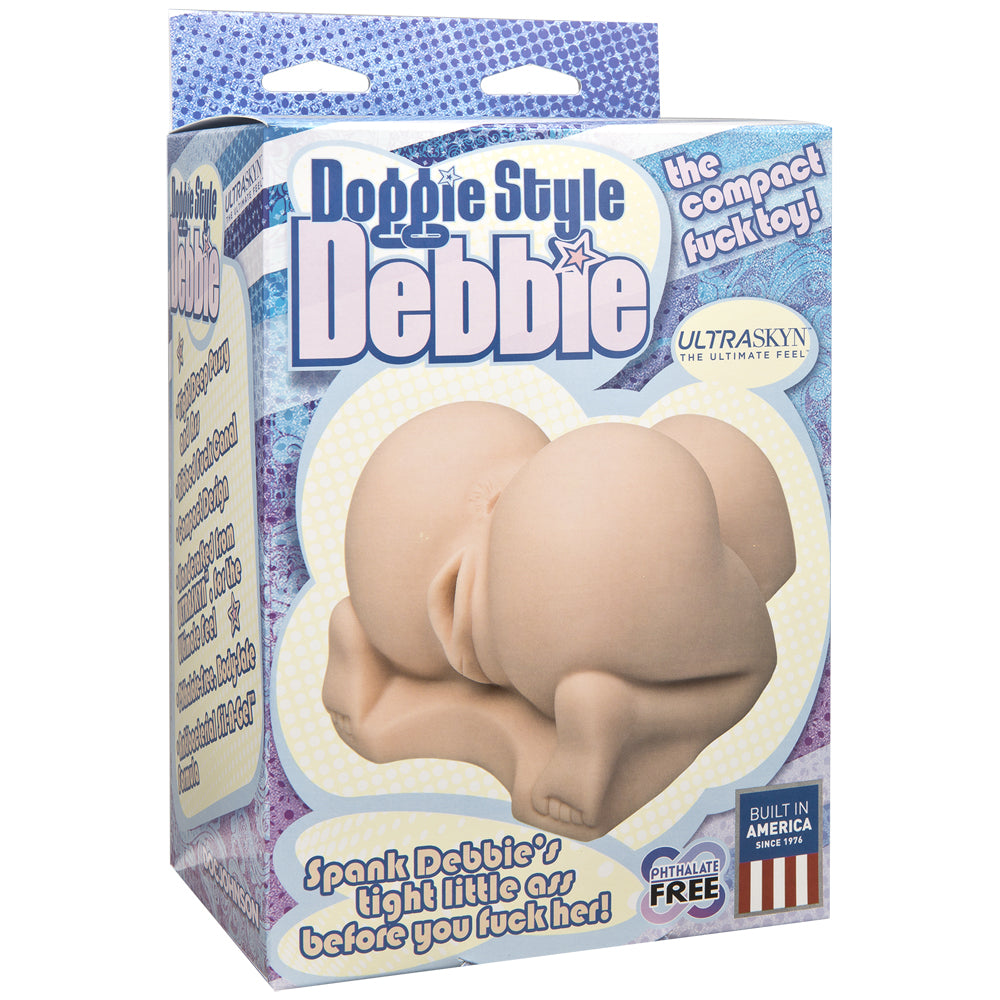 Doggie Style Debbie - ULTRASKYN Masturbator Vanilla | 782421868215 | Discreet Personal Wellness