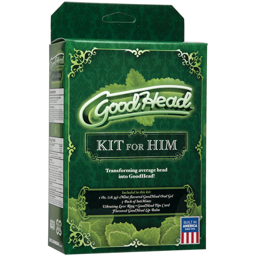 Goodhead - Kit For Him Multi-Colored | 782421954413 | Discreet Personal Wellness