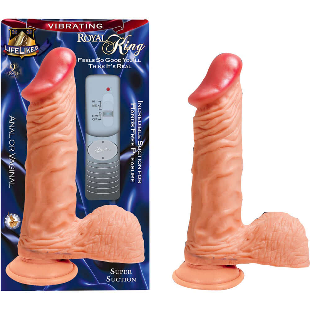 Lifelikes Vibrating Royal King | 782631201352 | Discreet Personal Wellness