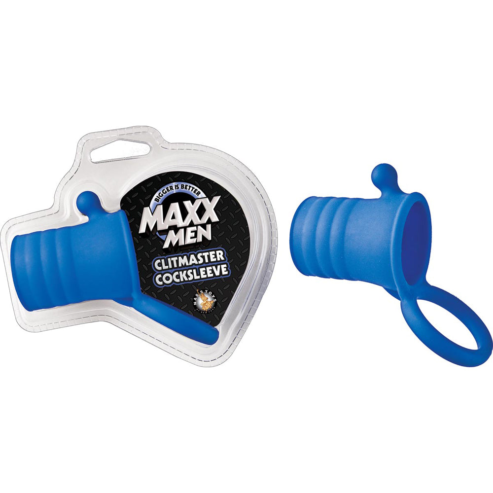 Maxx Men Clitorismaster Penisleeve Blue | 782631269710 | Discreet Personal Wellness