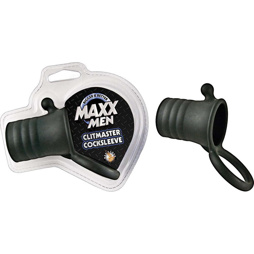 Maxx Men Clitorismaster Penisleeve Black | 782631269727 | Discreet Personal Wellness