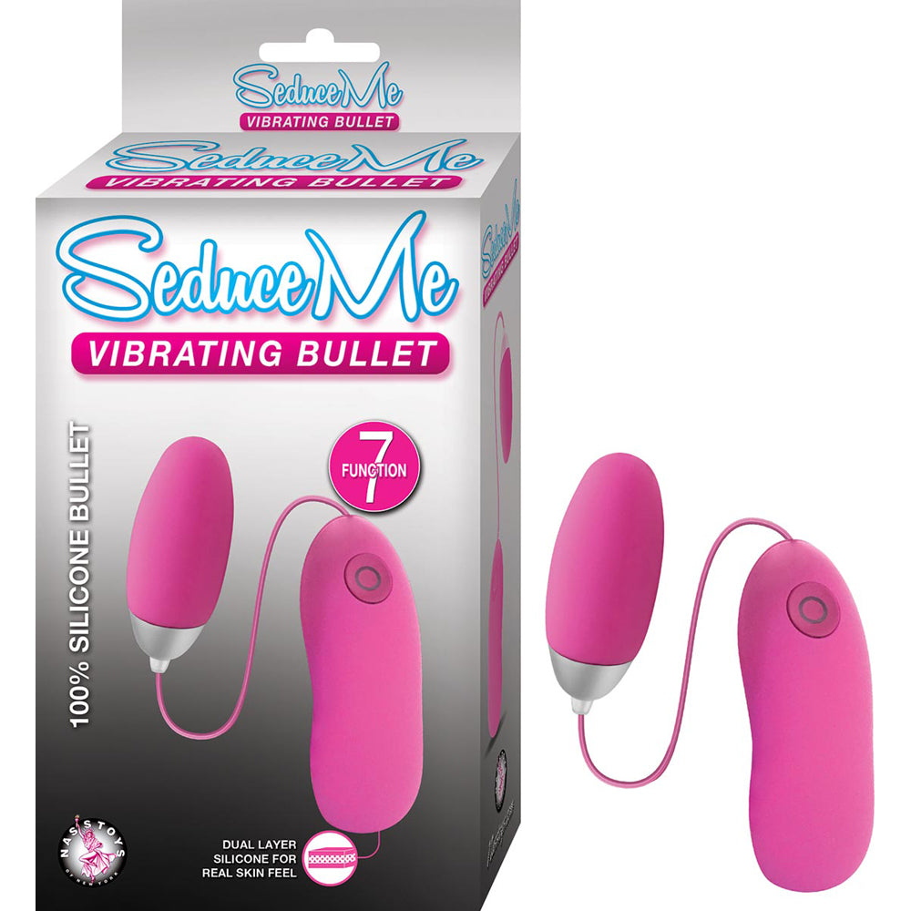 Seduce Me Vibrating Bullet Pink | 782631273717 | Discreet Personal Wellness