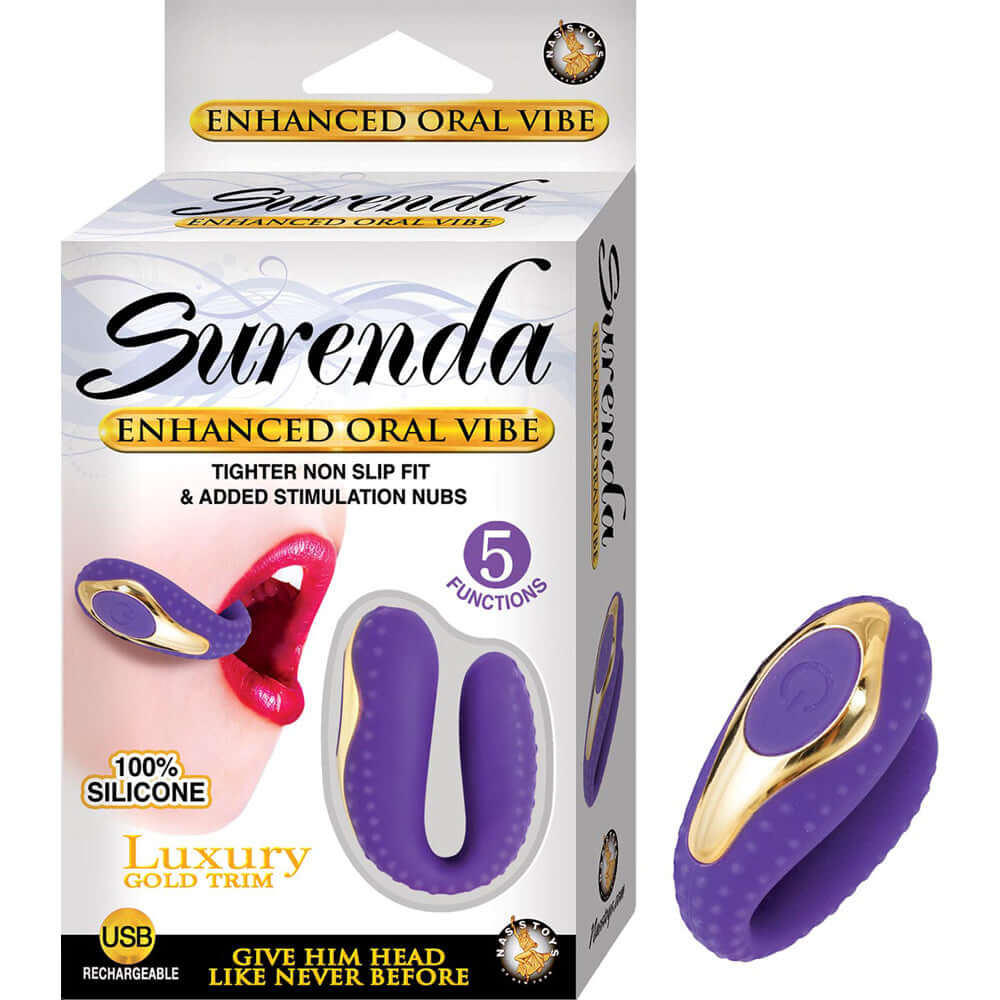 Surenda Enhanced Oral Vibe Purple | 782631274028 | Discreet Personal Wellness
