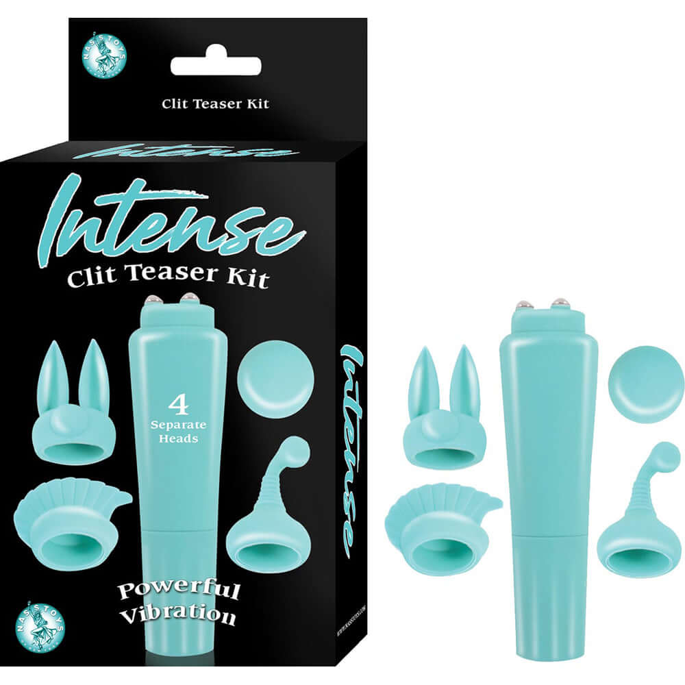 Intense Clitoris Teaser Kit Aqua | 782631289718 | Discreet Personal Wellness