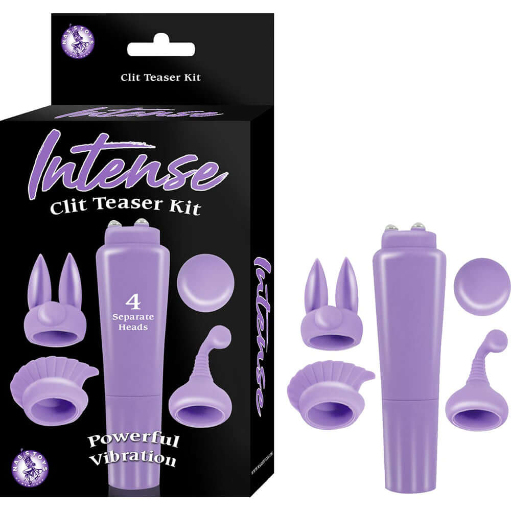 Intense Clitoris Teaser Kit Purple | 782631289725 | Discreet Personal Wellness