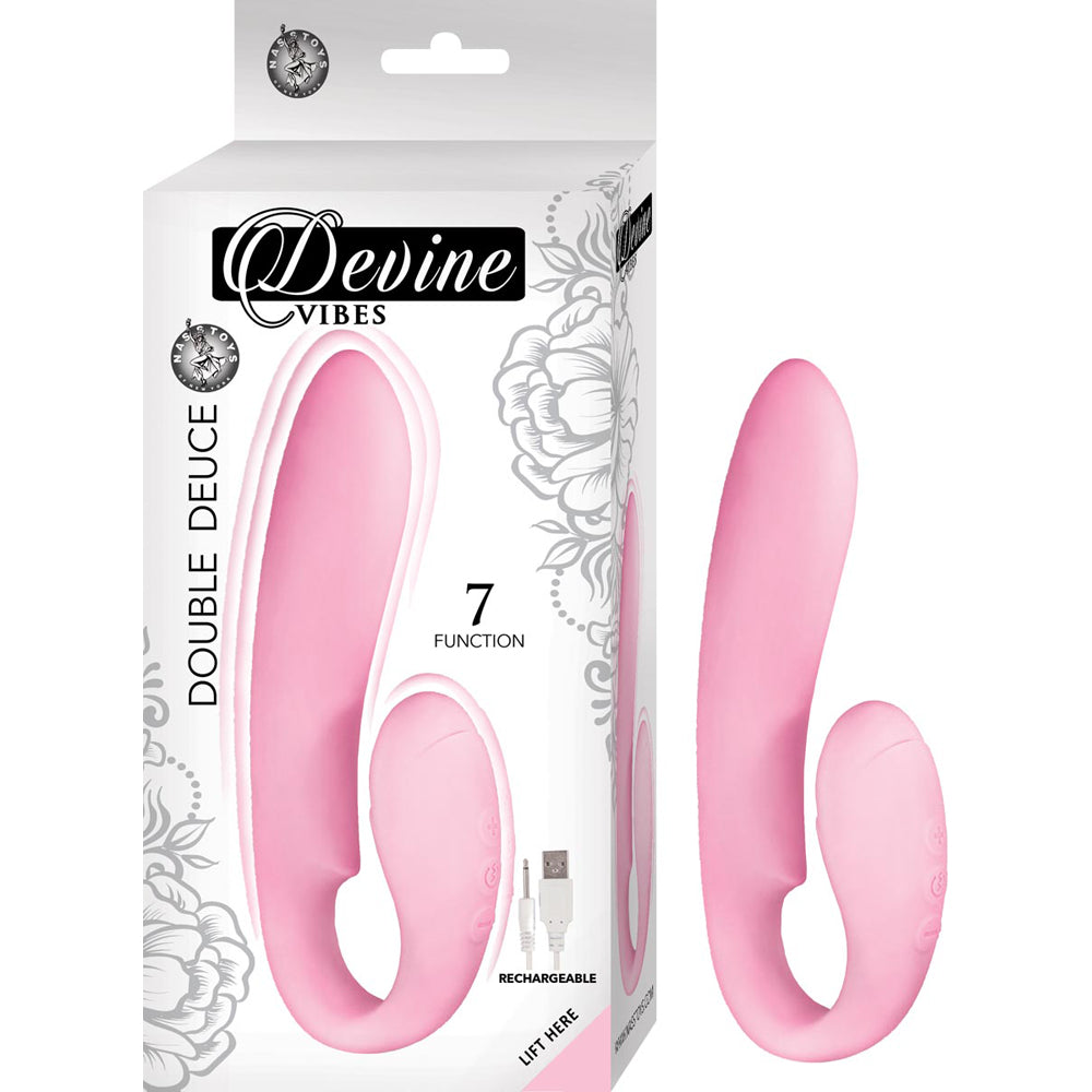 Devine Vibes Double Deuce Pink | 782631291919 | Discreet Personal Wellness