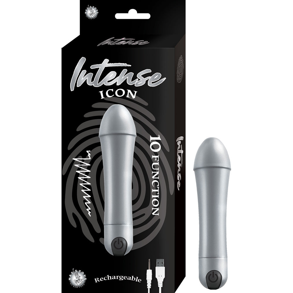 Intense Icon Silver | 782631296228 | Discreet Personal Wellness
