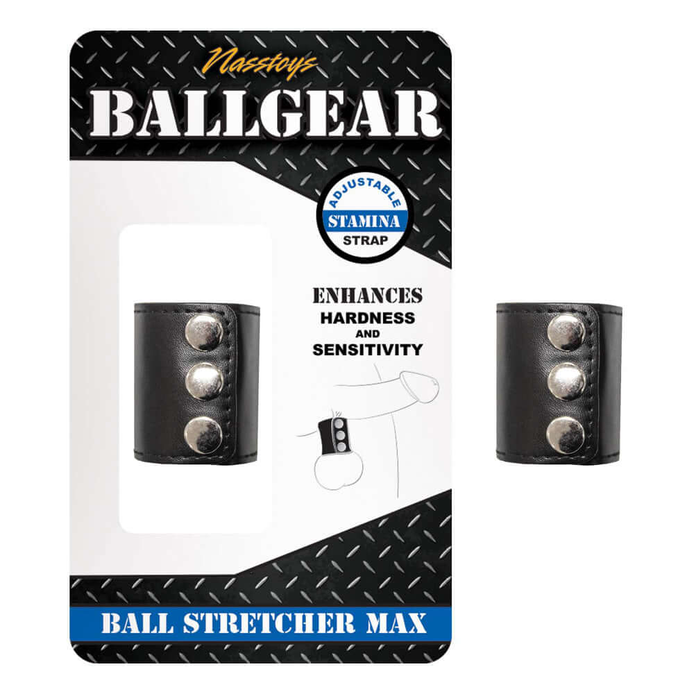 Ballgear Ball Stretcher Max Black | 782631303506 | Discreet Personal Wellness