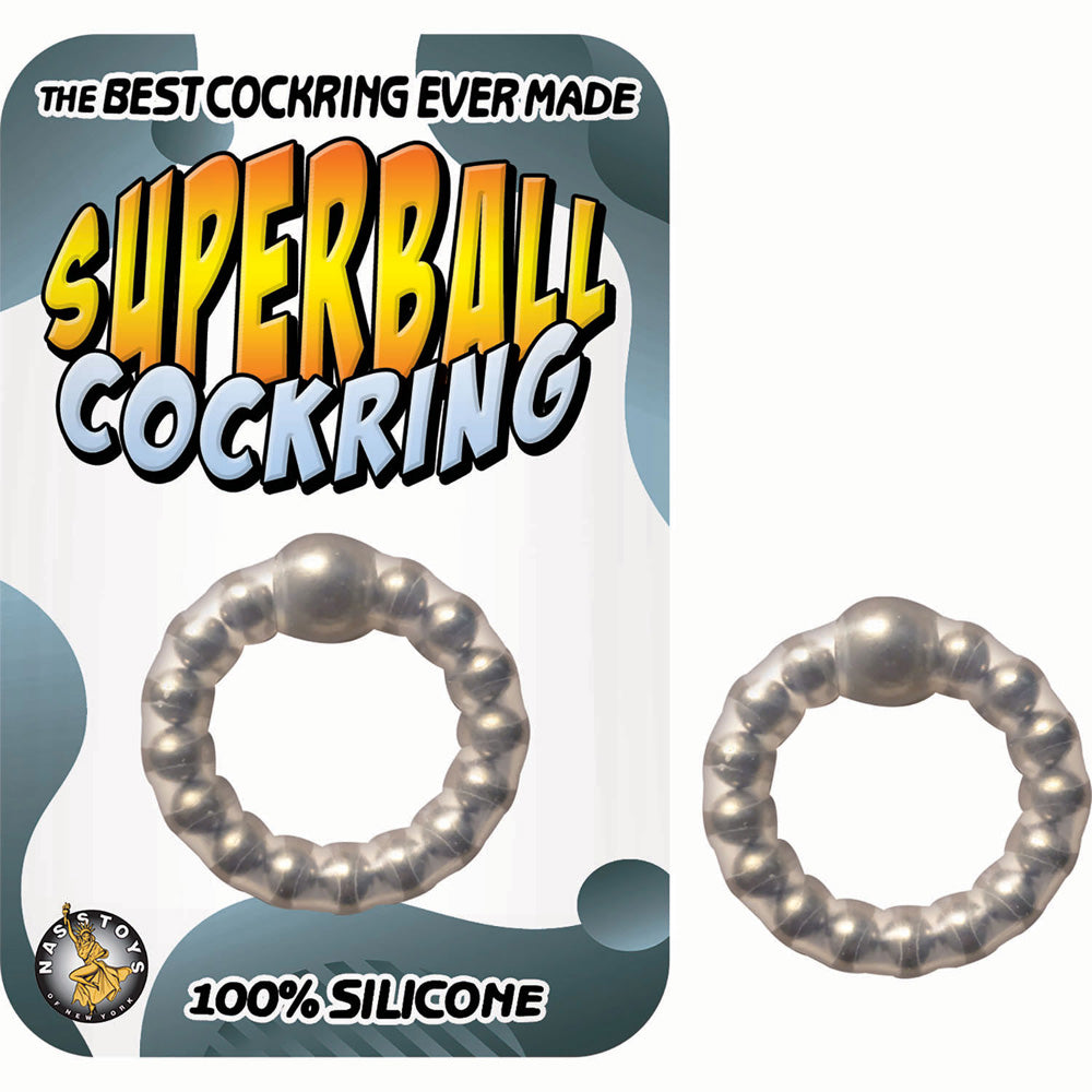 Superball Penisring Clear | 782631304909 | Discreet Personal Wellness