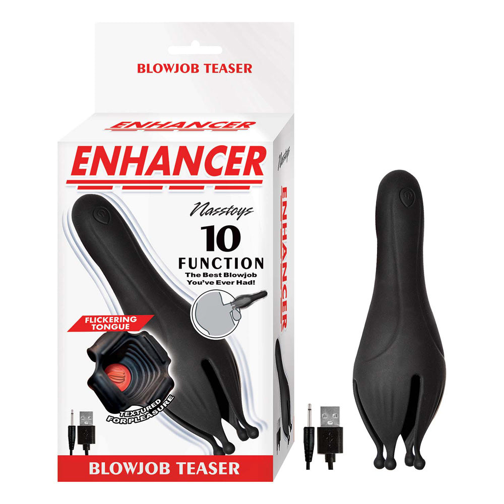 Enhancer Blow Job Teaser Black | 782631305302 | Discreet Personal Wellness