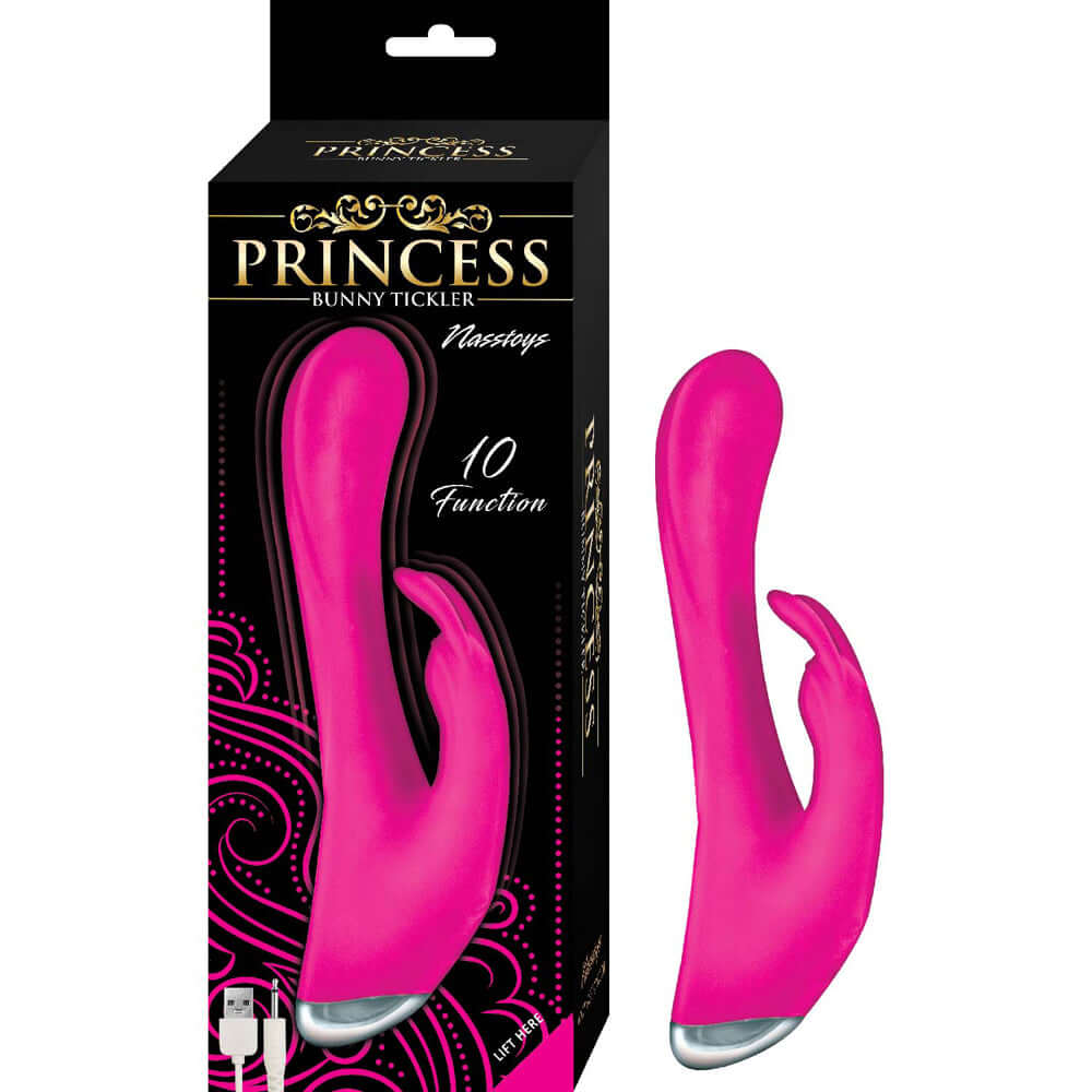 Princess Bunny Tickler Pink | 782631307818 | Discreet Personal Wellness