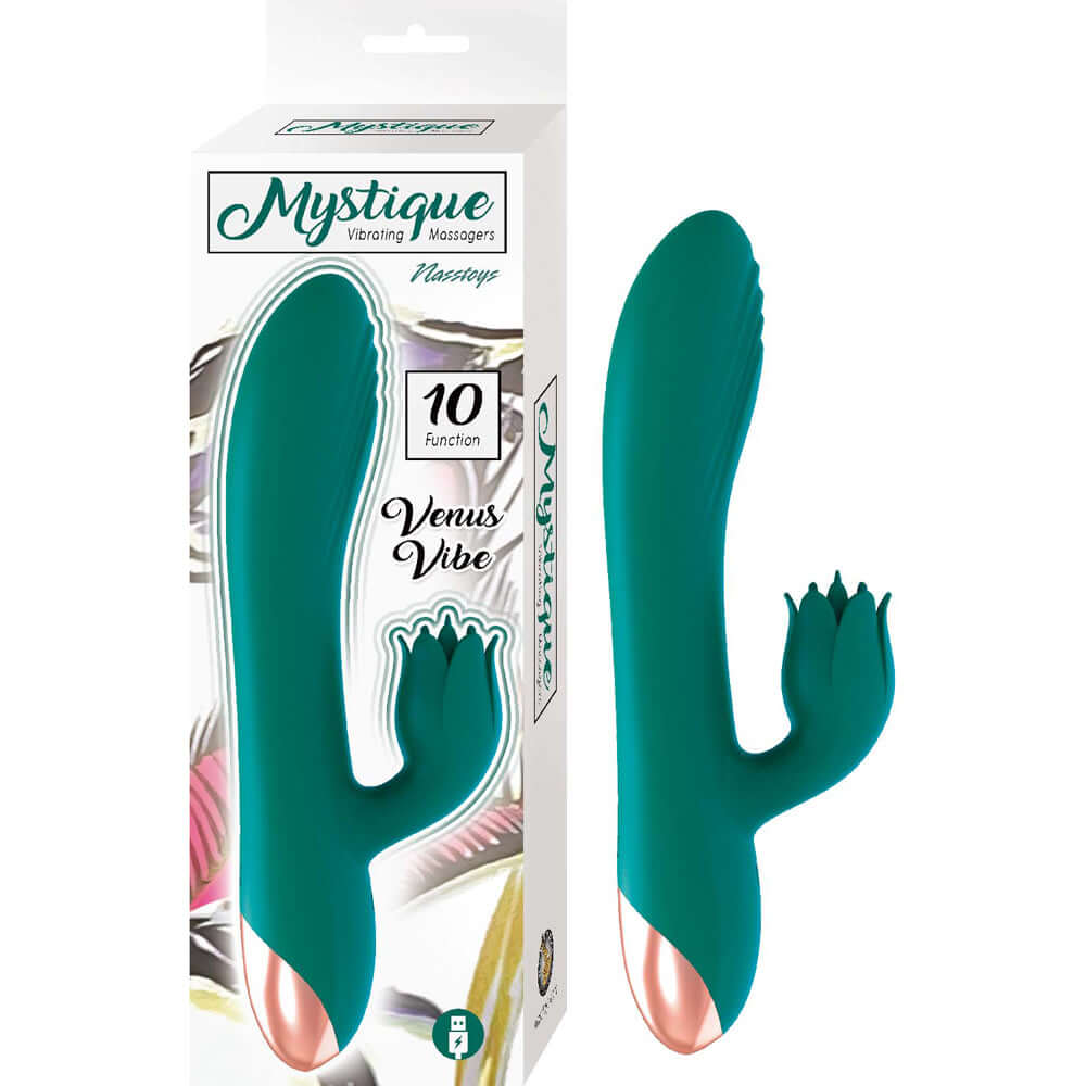 Mystique Venus Vibe Green | 782631314311 | Discreet Personal Wellness