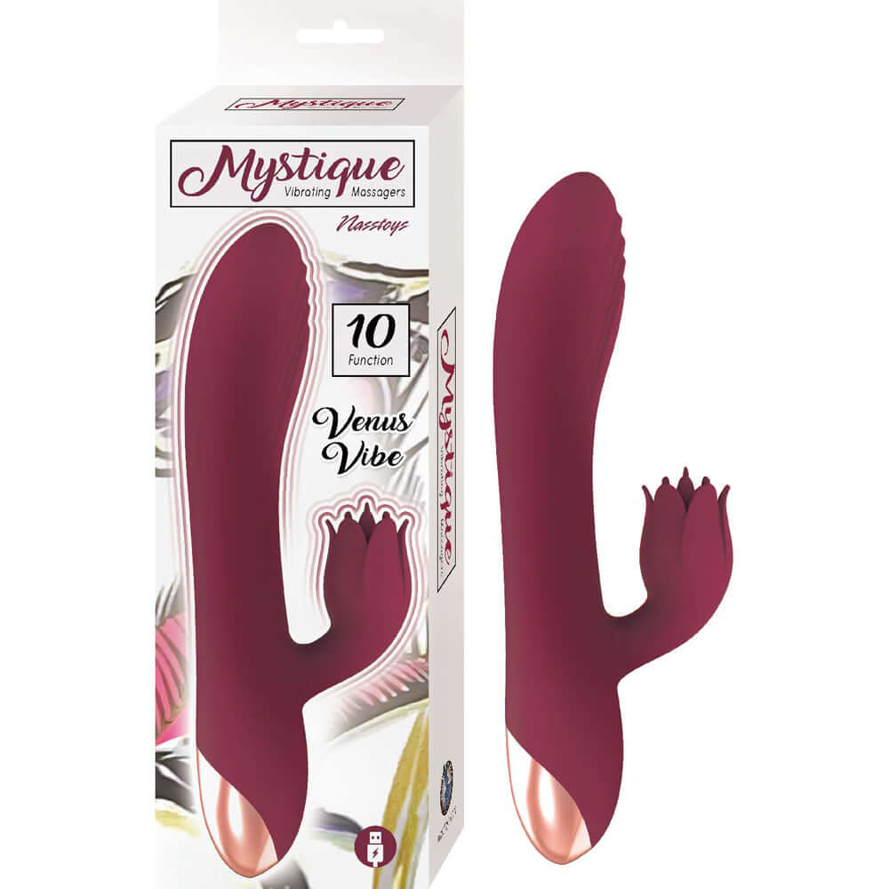 Mystique Venus Vibe Eggplant | 782631314328 | Discreet Personal Wellness