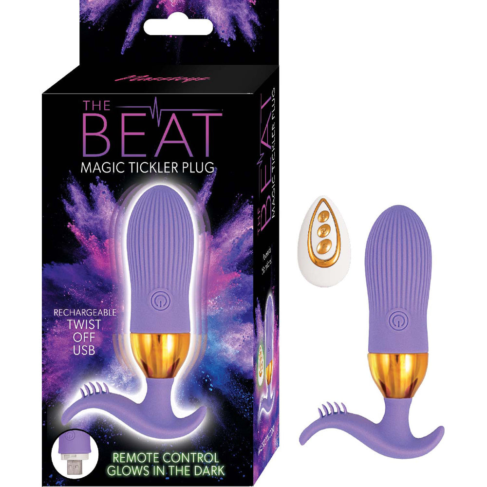 The Beat Magic Tickler Plug Purple | 782631315424 | Discreet Personal Wellness