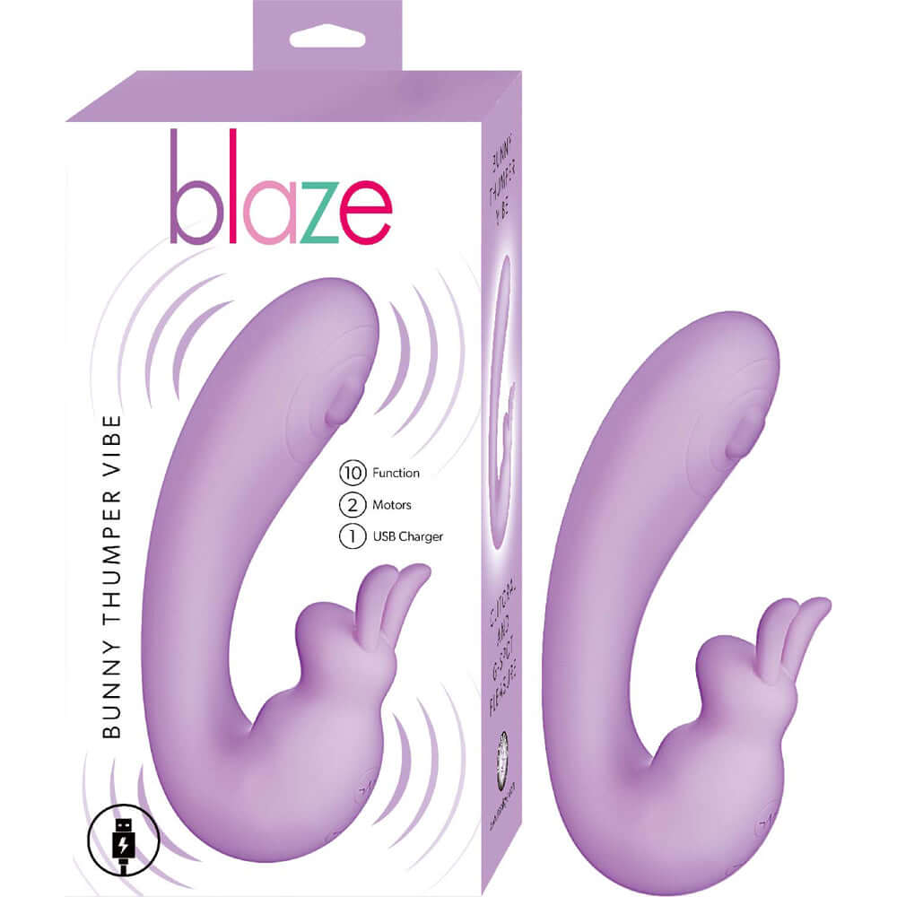 Blaze Bunny Thumper Vibe Lavender | 782631319422 | Discreet Personal Wellness