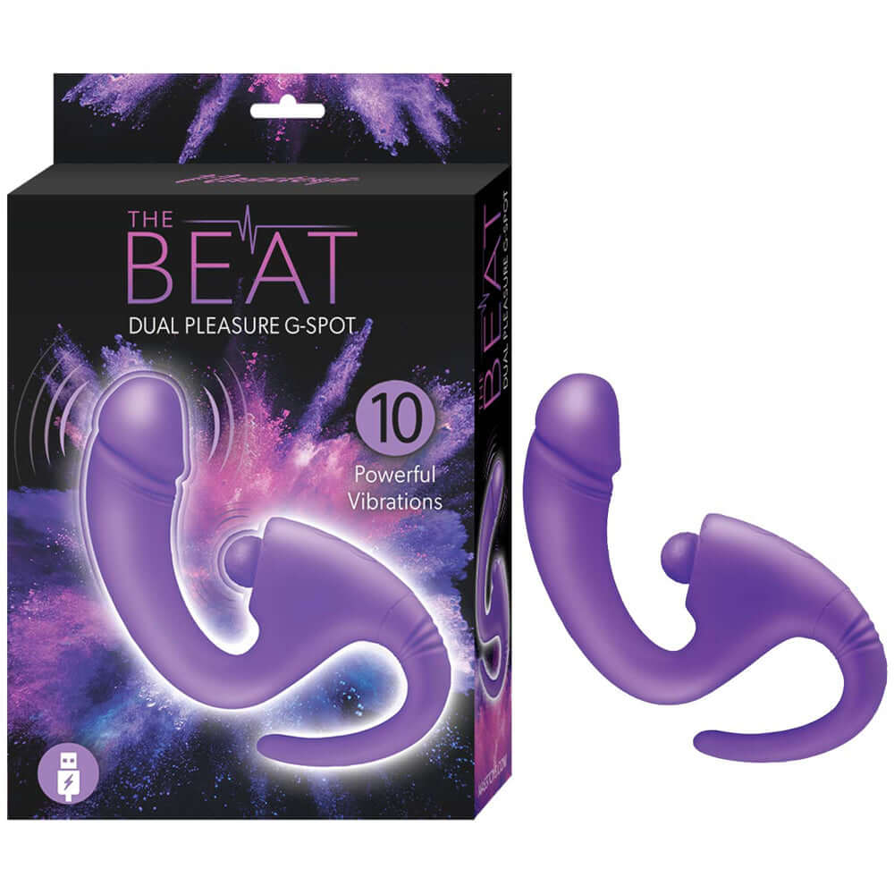 The Beat Dual Pleasure G-Spot Purple | 782631323726 | Discreet Personal Wellness