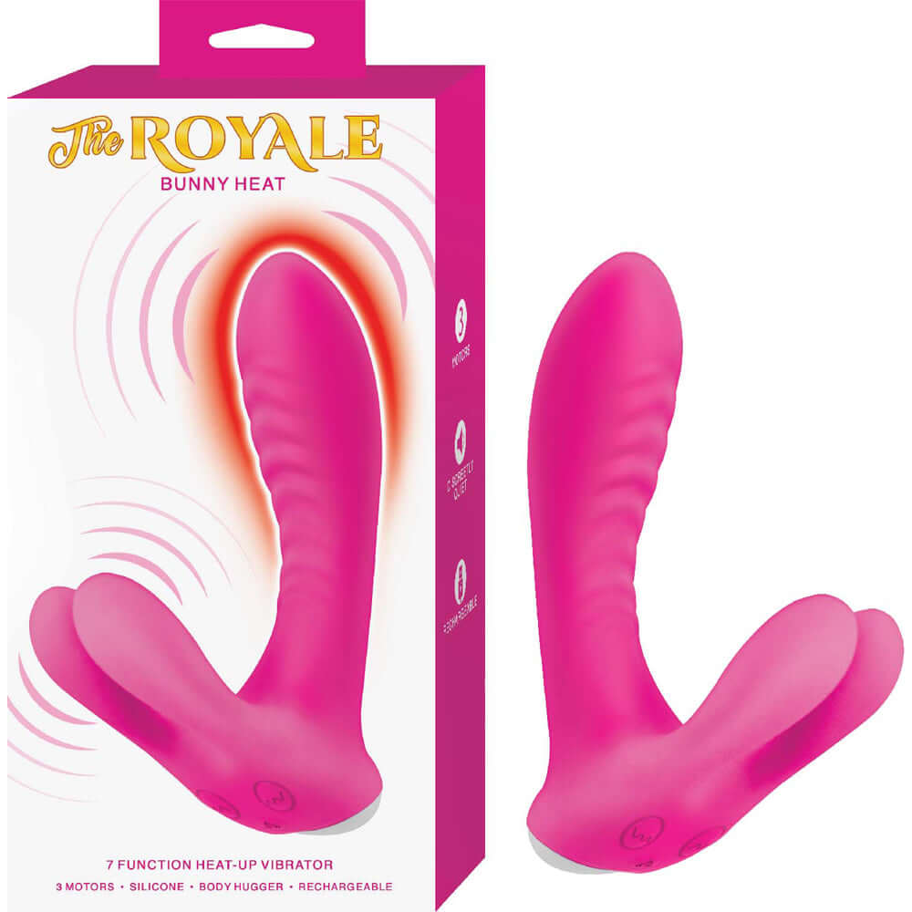 The Royale Bunny Heat Pink | 782631327106 | Discreet Personal Wellness