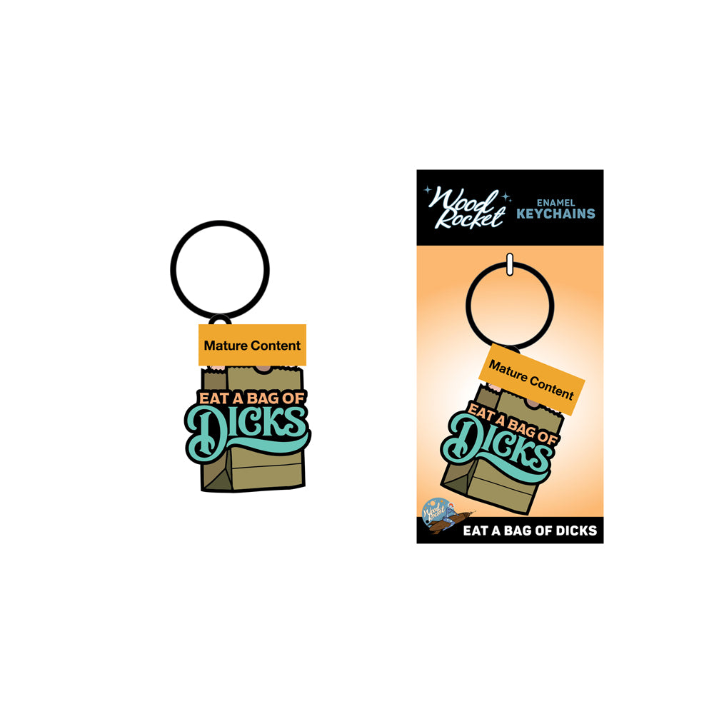 Eat A Bag Of Penis Keychain | 785571086737 | Discreet Personal Wellness