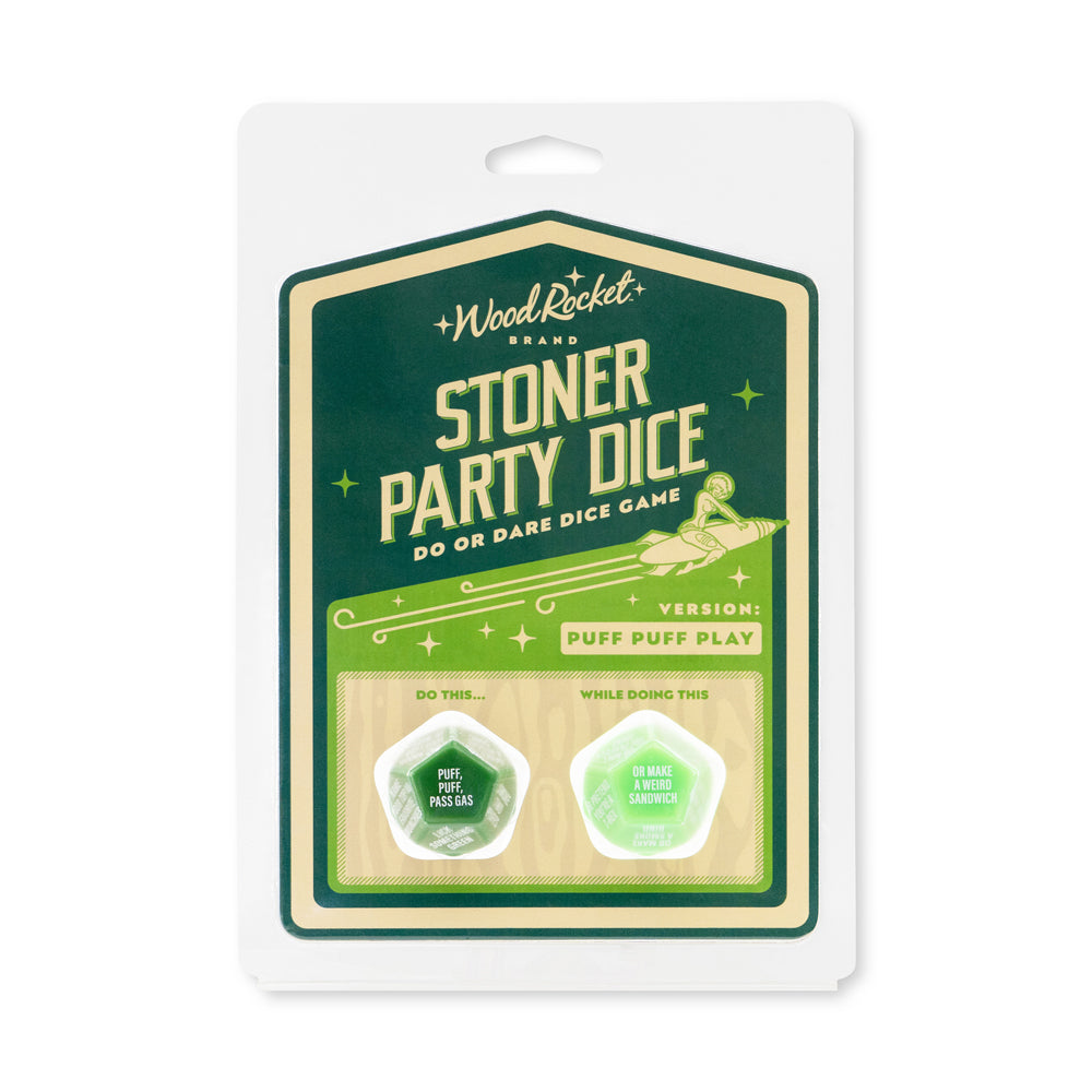 Stoner Party Dice Puff Puff Play Pin | 785571087581 | Discreet Personal Wellness