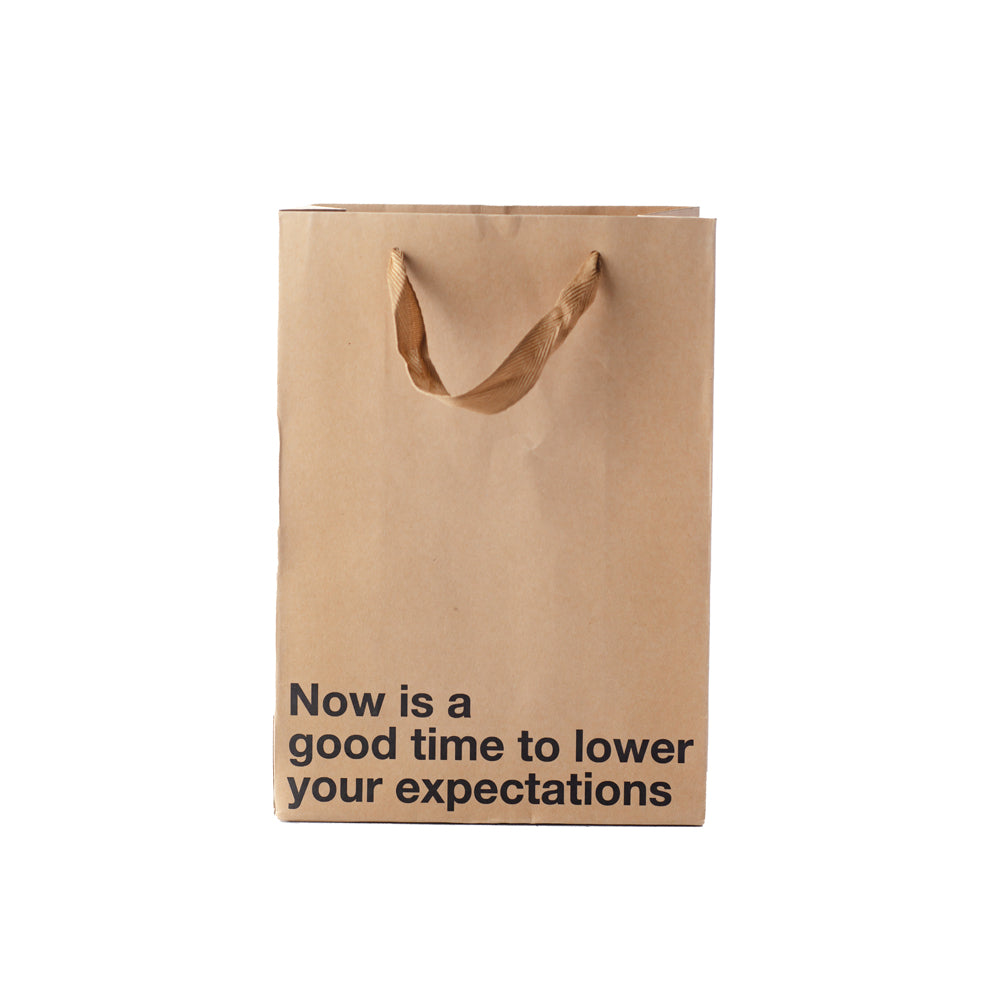 Now Is A Good Time To Lower Your Expectations 3-Pack Bags 11" x 8" x 4" | 786368850210 | Discreet Personal Wellness