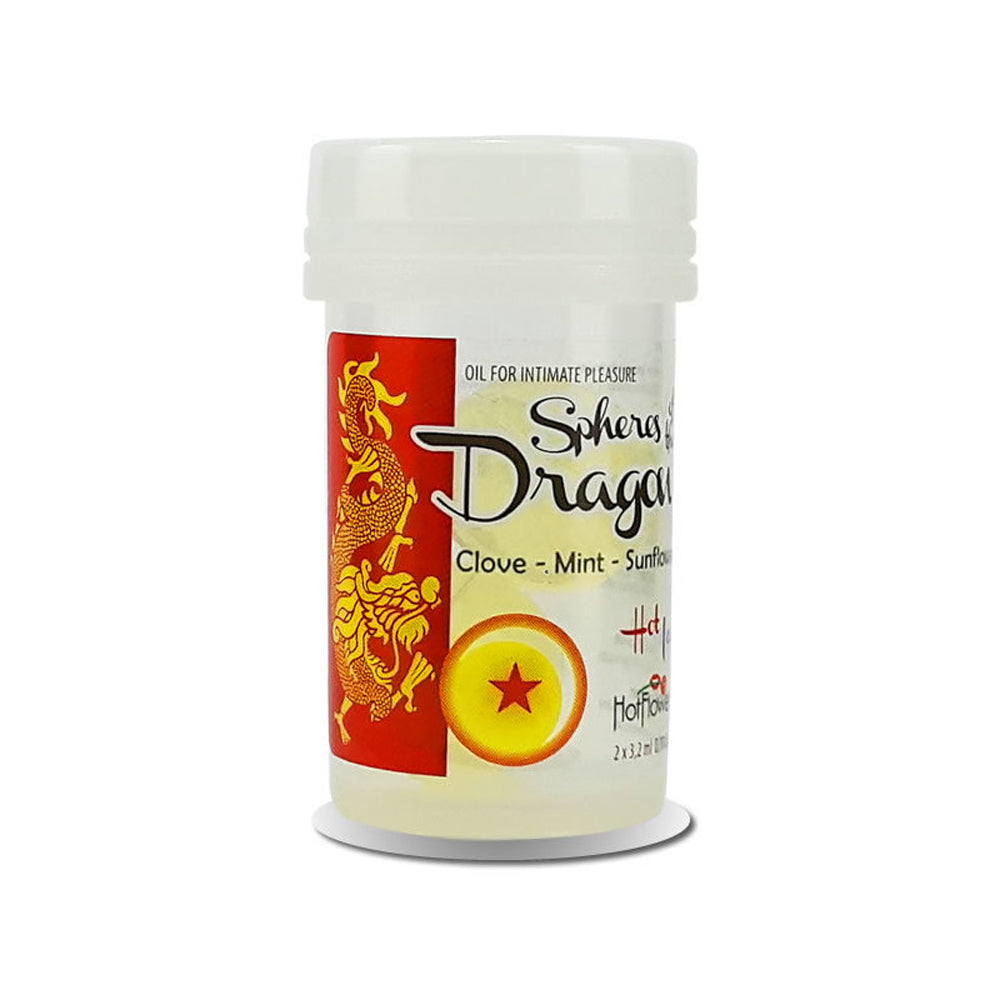 Massage Oil Hot Spheres Of The Dragon 2Pk | 7898736604912 | Discreet Personal Wellness