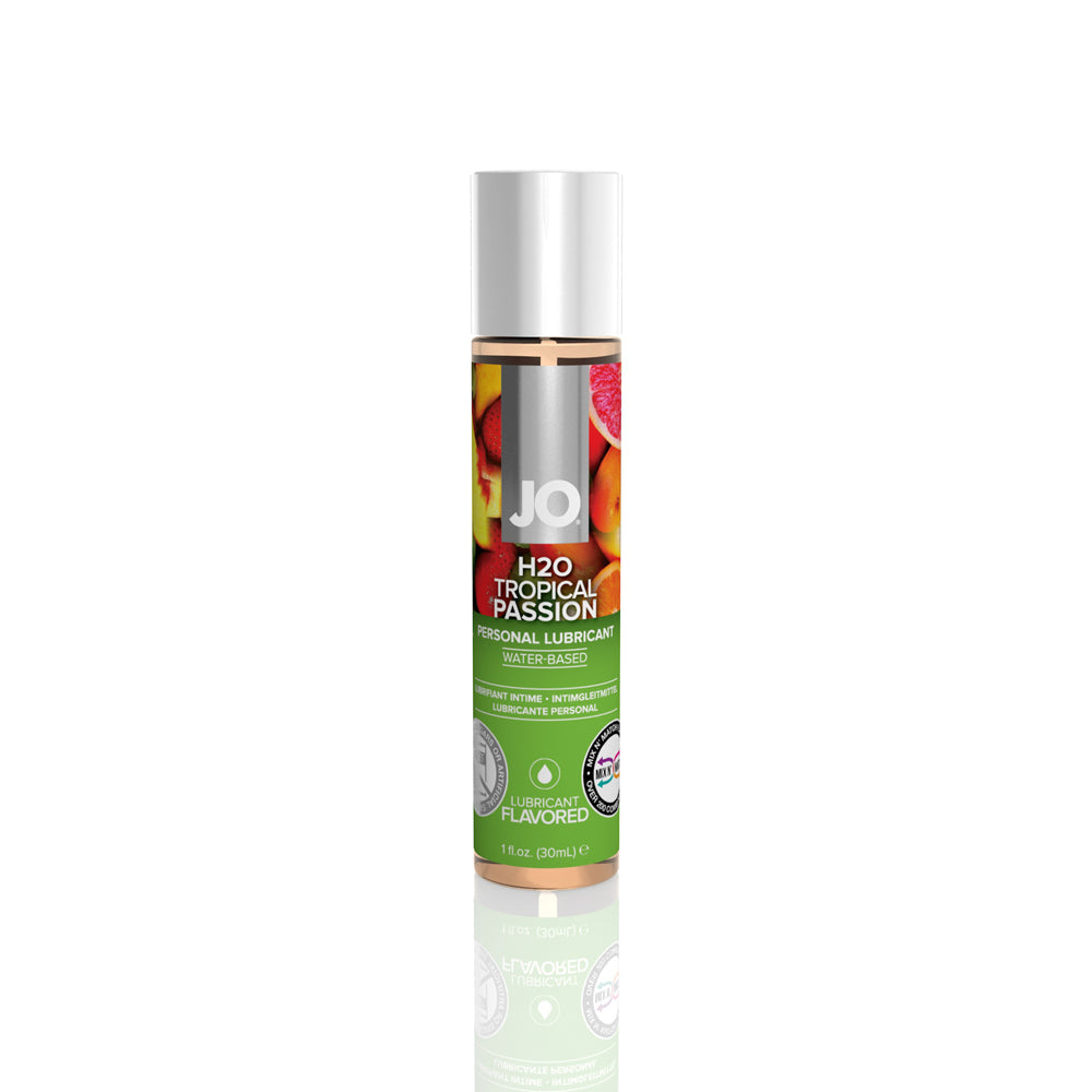 JO H2O Flavored Lubricant Tropical Passion 1 oz. | 796494101216 | Discreet Personal Wellness