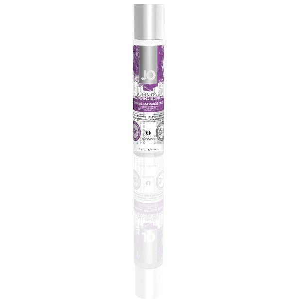 JO All-In-One Massage Glide Lavender 1 oz. | 796494101469 | Discreet Personal Wellness