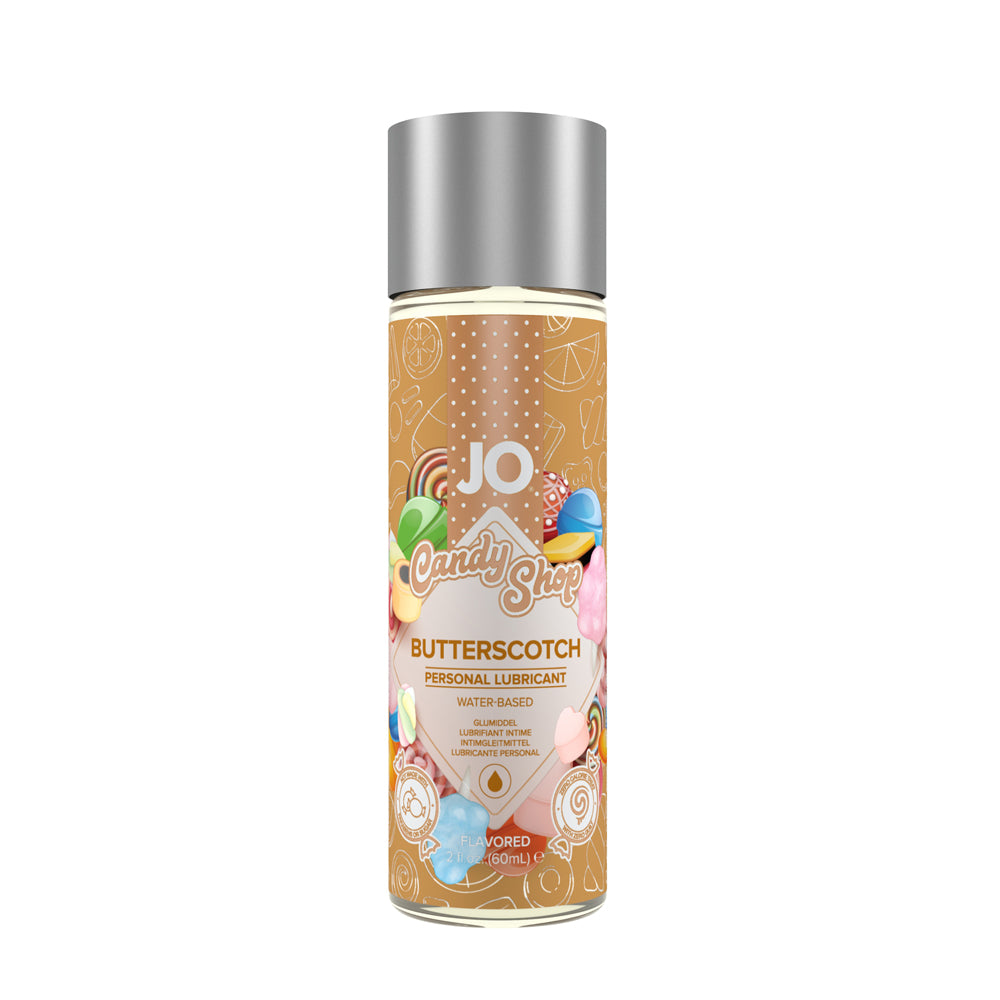 Jo H2O Butterscotch Lubricant 2 oz. | 796494106303 | Discreet Personal Wellness