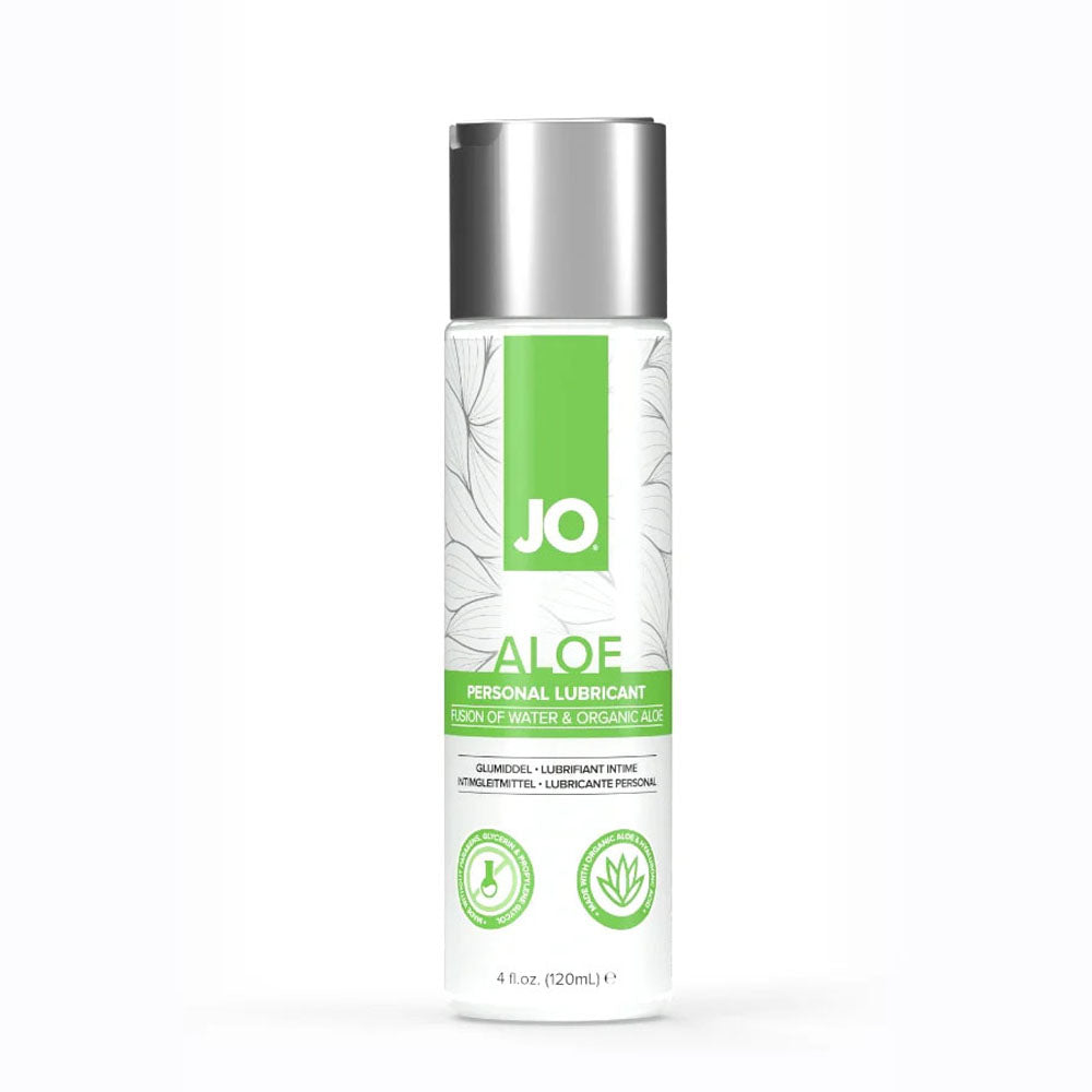 Jo Waterbased Aloe Lubricant 4 oz. | 796494401446 | Discreet Personal Wellness