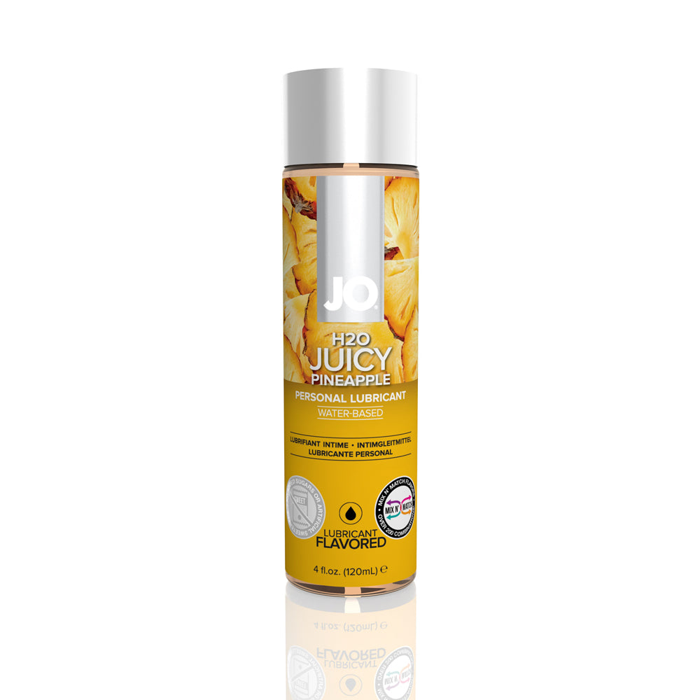 JO H2O Flavored Lubricant Juicy Pineapple 4 oz. | 796494401729 | Discreet Personal Wellness