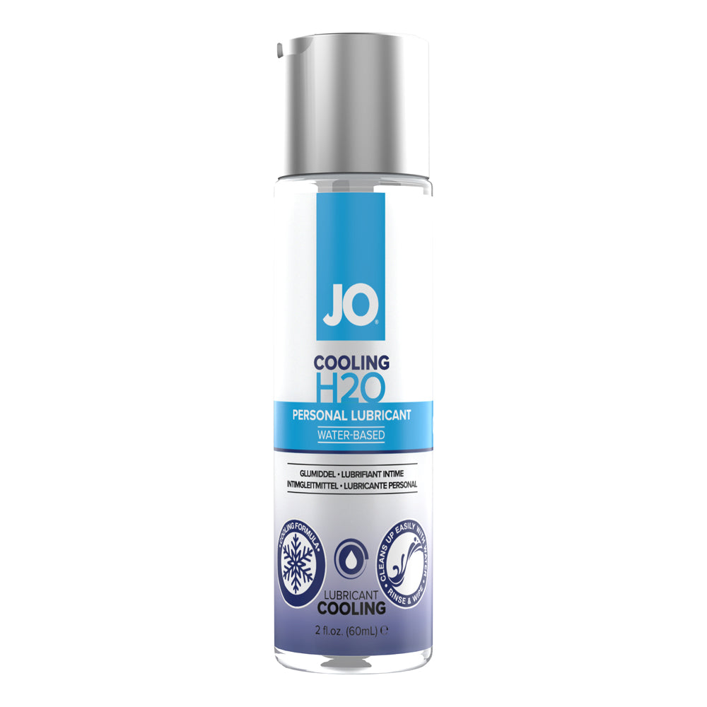 JO H2O Lubricant Cooling 2 oz. | 796494402061 | Discreet Personal Wellness