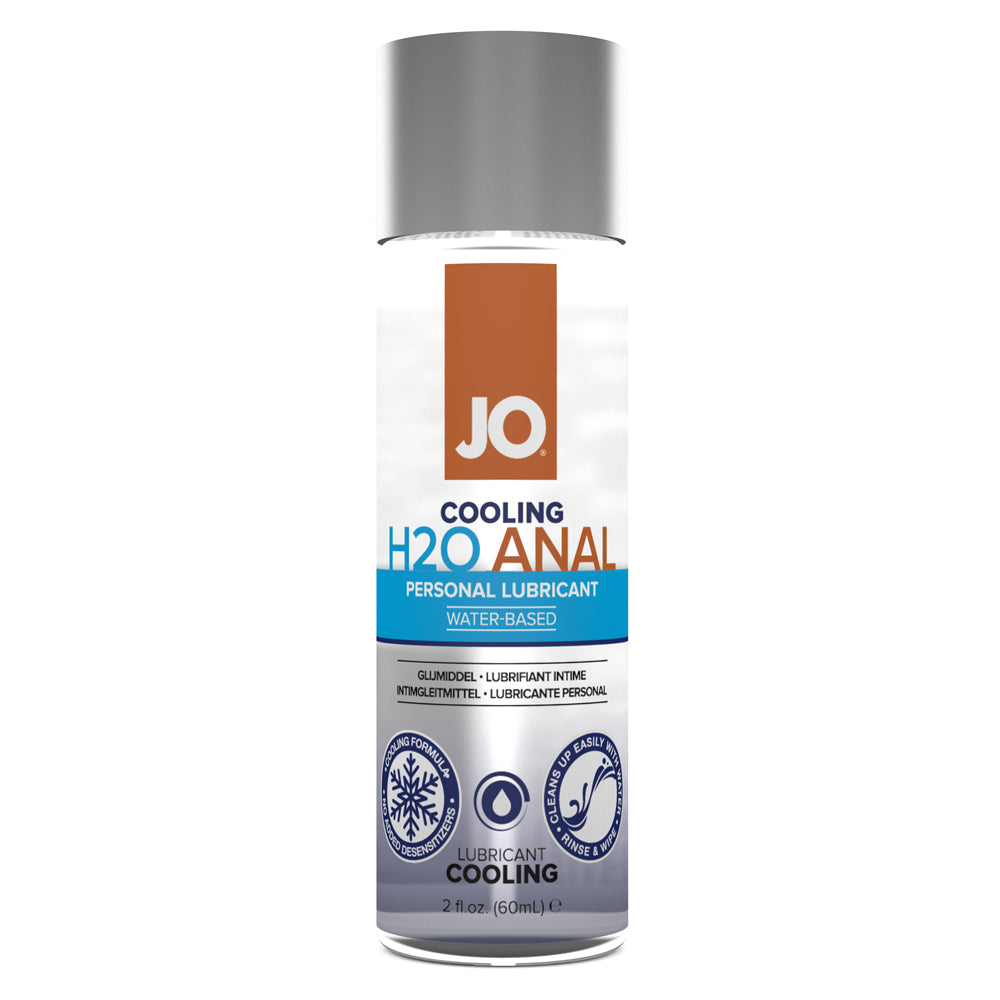JO Anal H2O Lubricant Cooling 2 oz. | 796494402108 | Discreet Personal Wellness