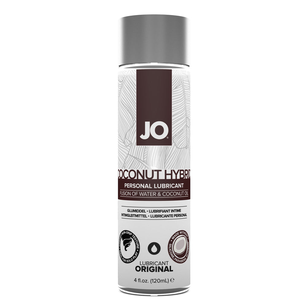 Jo Silicone Free Hybrid Lubricant With Coconut Original 4 oz. | 796494406564 | Discreet Personal Wellness