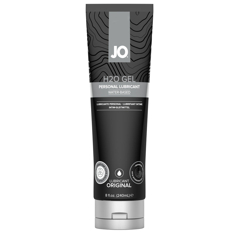 Jo H2O Gel Original Water-Based Lubricant 8 oz. | 796494406625 | Discreet Personal Wellness