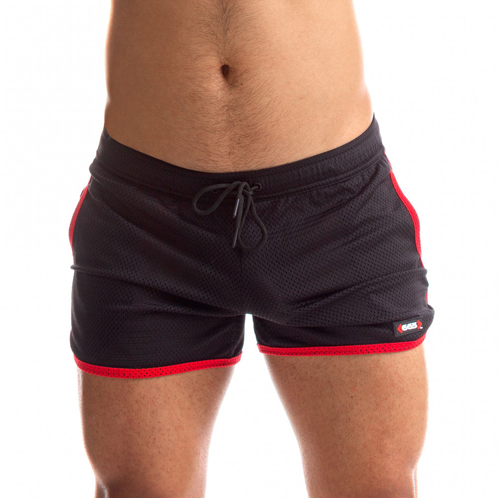 665 Rally Shorts Red Small | 810001686567 | Discreet Personal Wellness