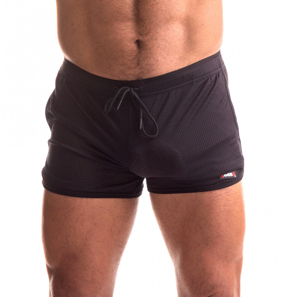 665 Rally Shorts Black Large | 810001686680 | Discreet Personal Wellness