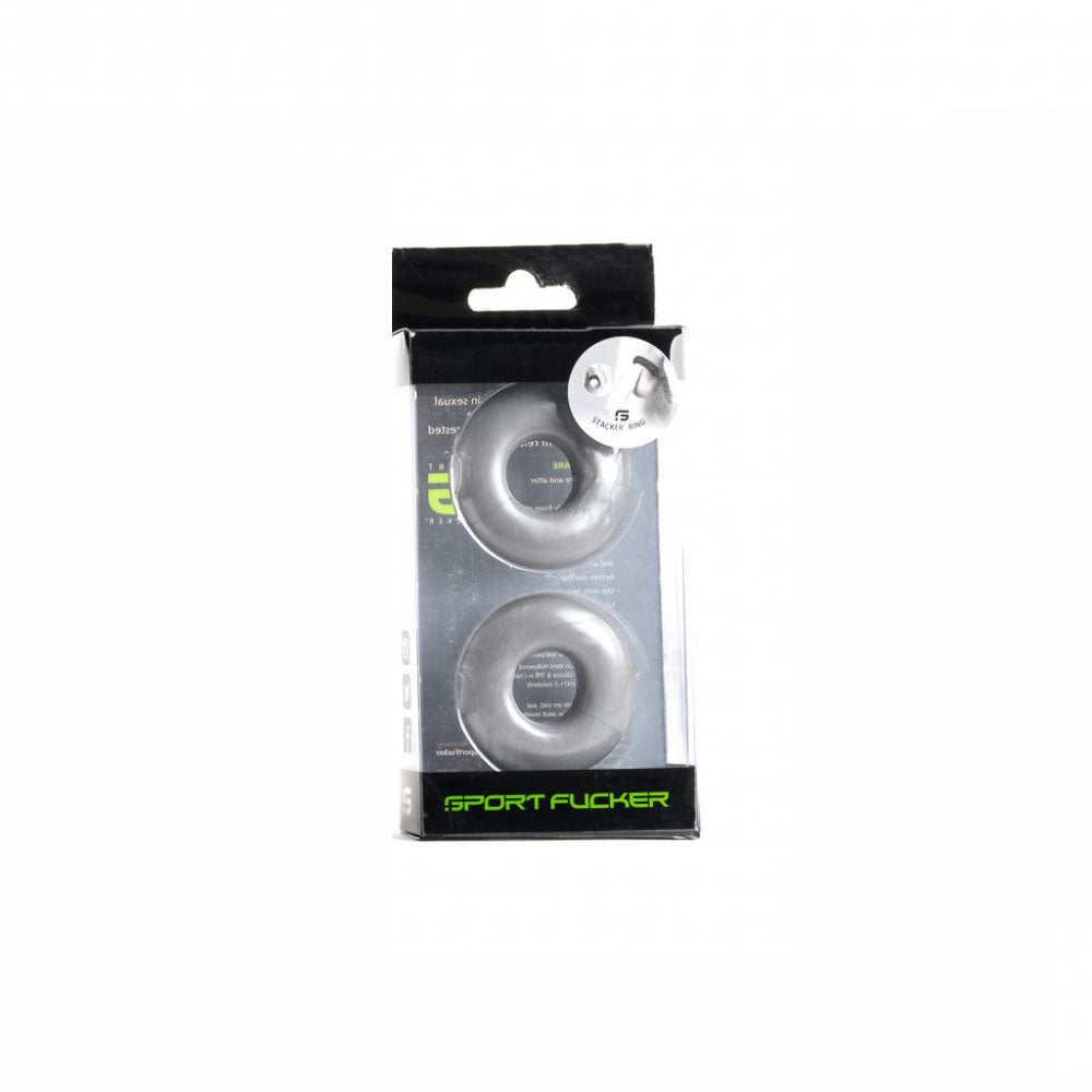 Sport funer Stacker Rings Metal | 810001687748 | Discreet Personal Wellness