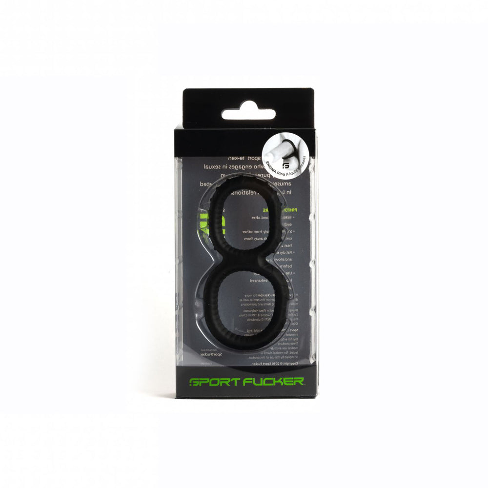 Sport funer Enigma Ring Black | 810001688516 | Discreet Personal Wellness