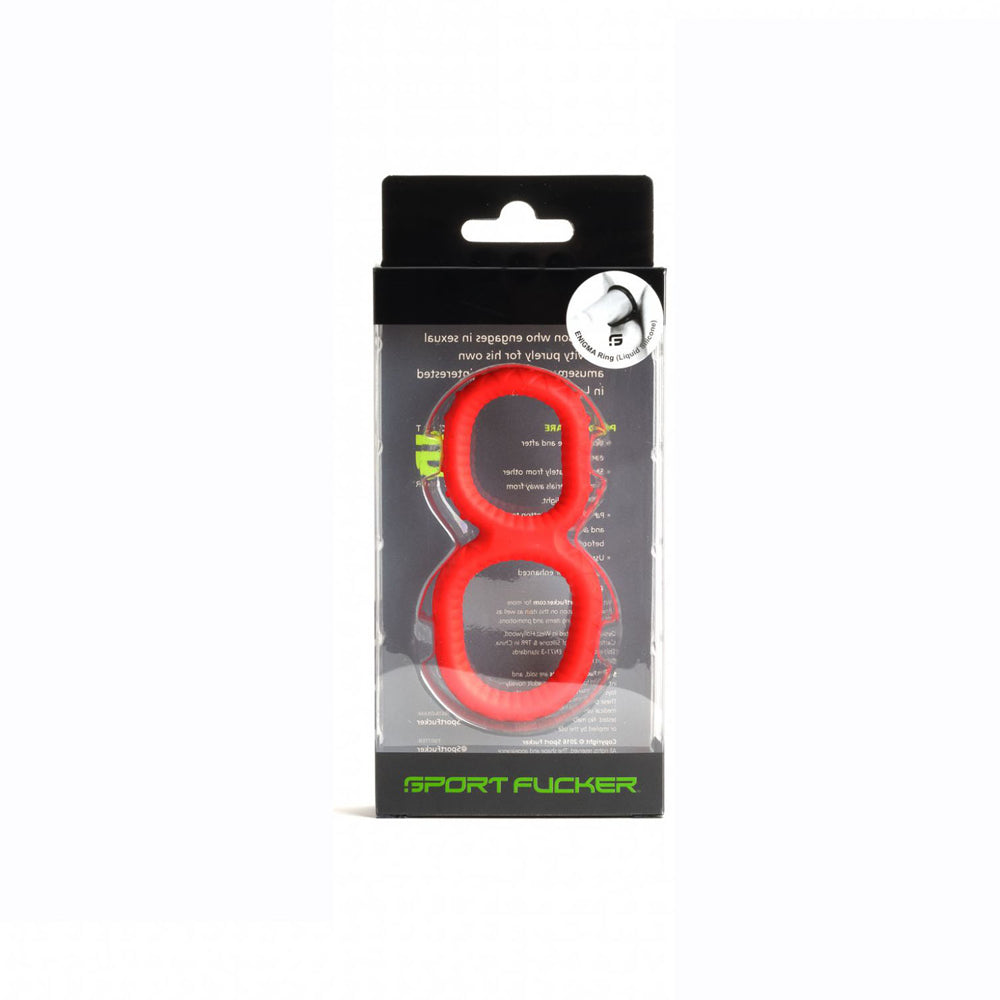 Sport funer Enigma Ring Red | 810001688523 | Discreet Personal Wellness