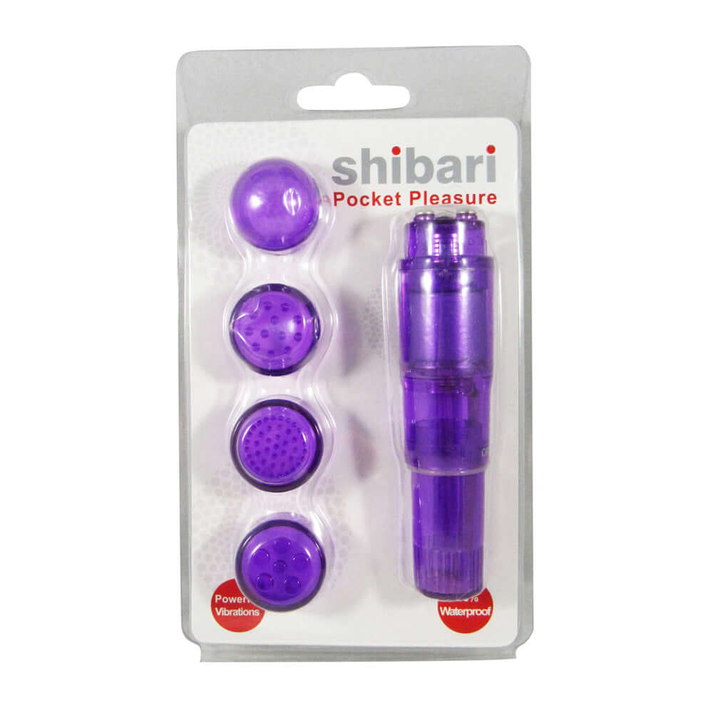 Shibari Pocket Pleasure Purple | 810046850244 | Discreet Personal Wellness