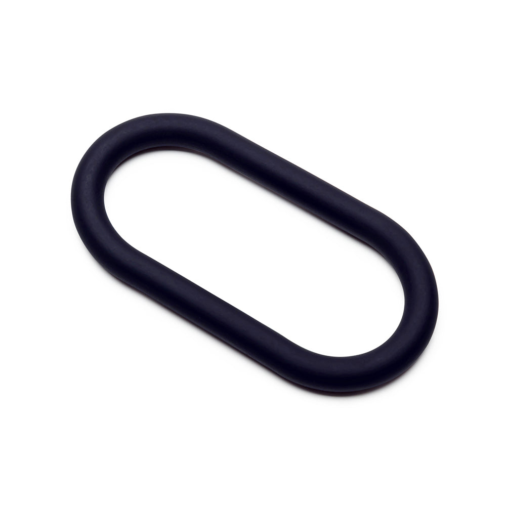 9" (229 mm) Silicone Hefty Wrap Ring Black | 8101144807936 | Discreet Personal Wellness