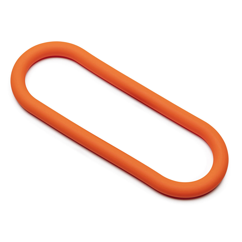 12" (305 mm) Silicone Hefty Wrap Ring Orange | 8101144808780 | Discreet Personal Wellness