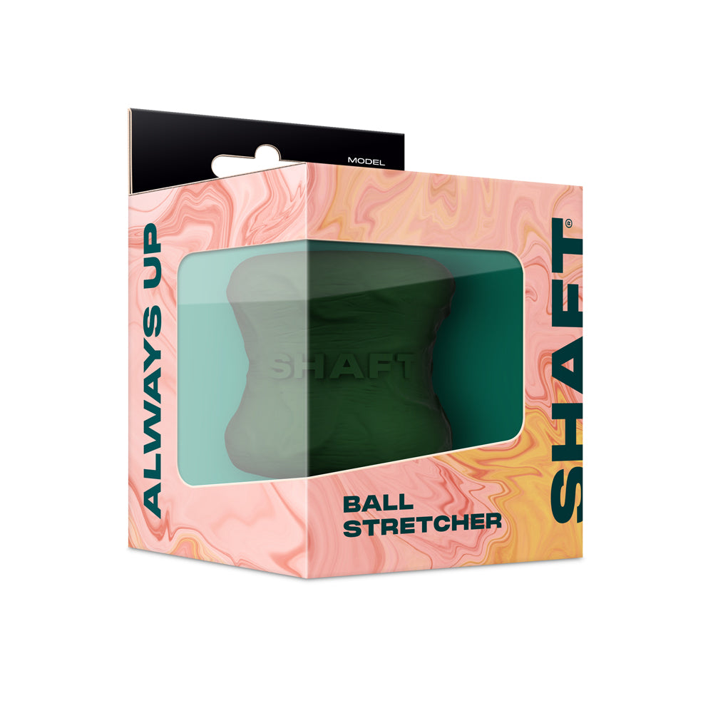 Model H: Shaft Ballstretcher Green | 810119281647 | Discreet Personal Wellness