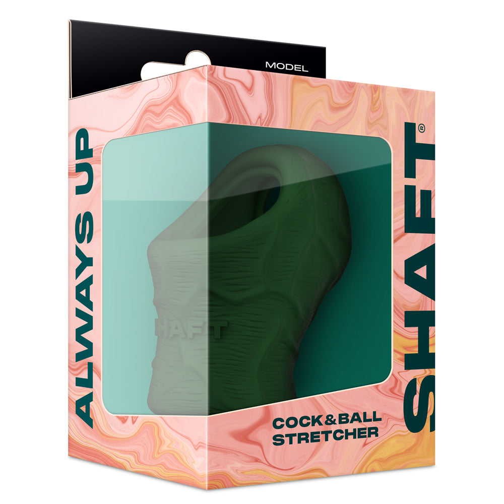Model P: Shaft Penis & Ball Green | 810119281661 | Discreet Personal Wellness