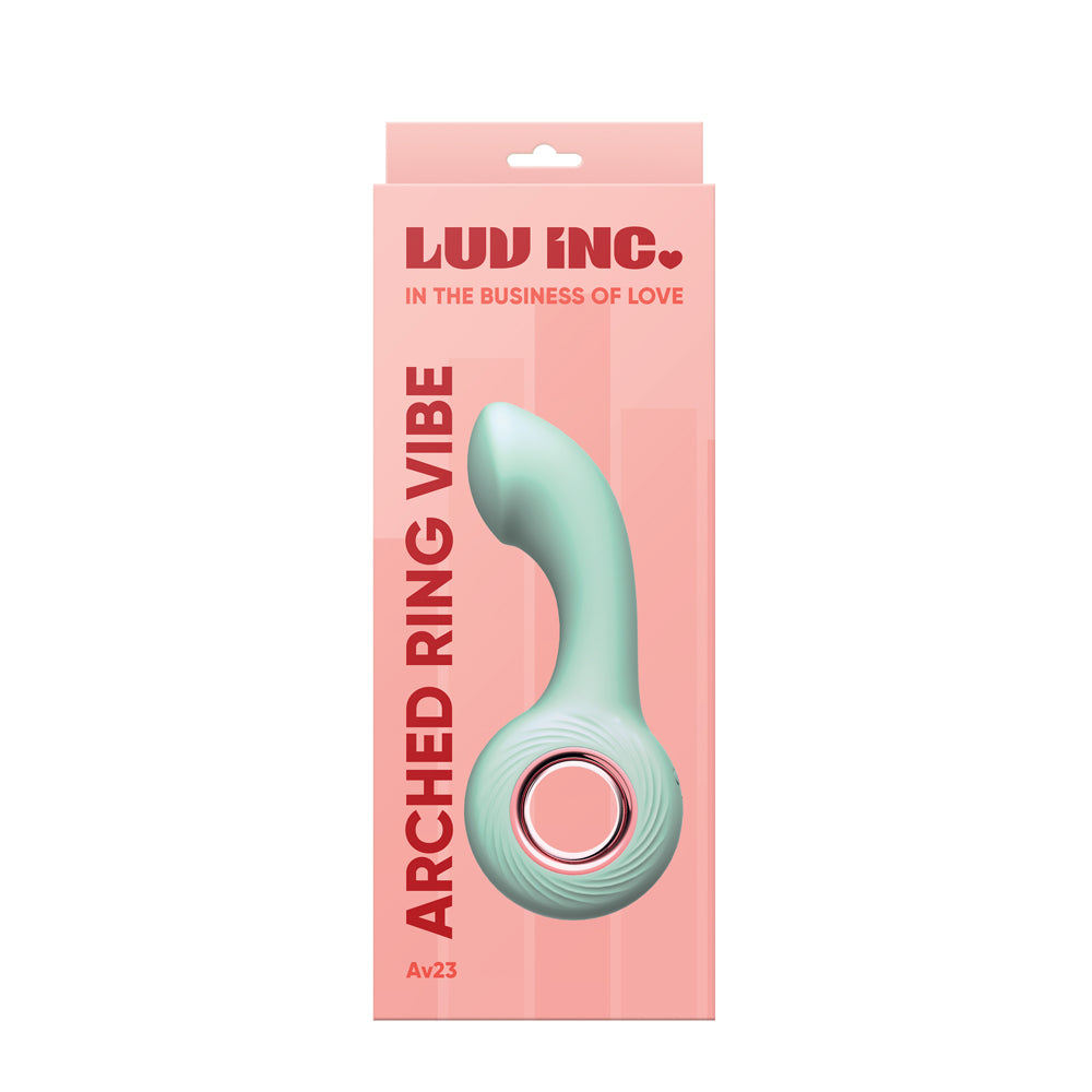 Av23: Arched Ring Vibe Green | 810119281913 | Discreet Personal Wellness