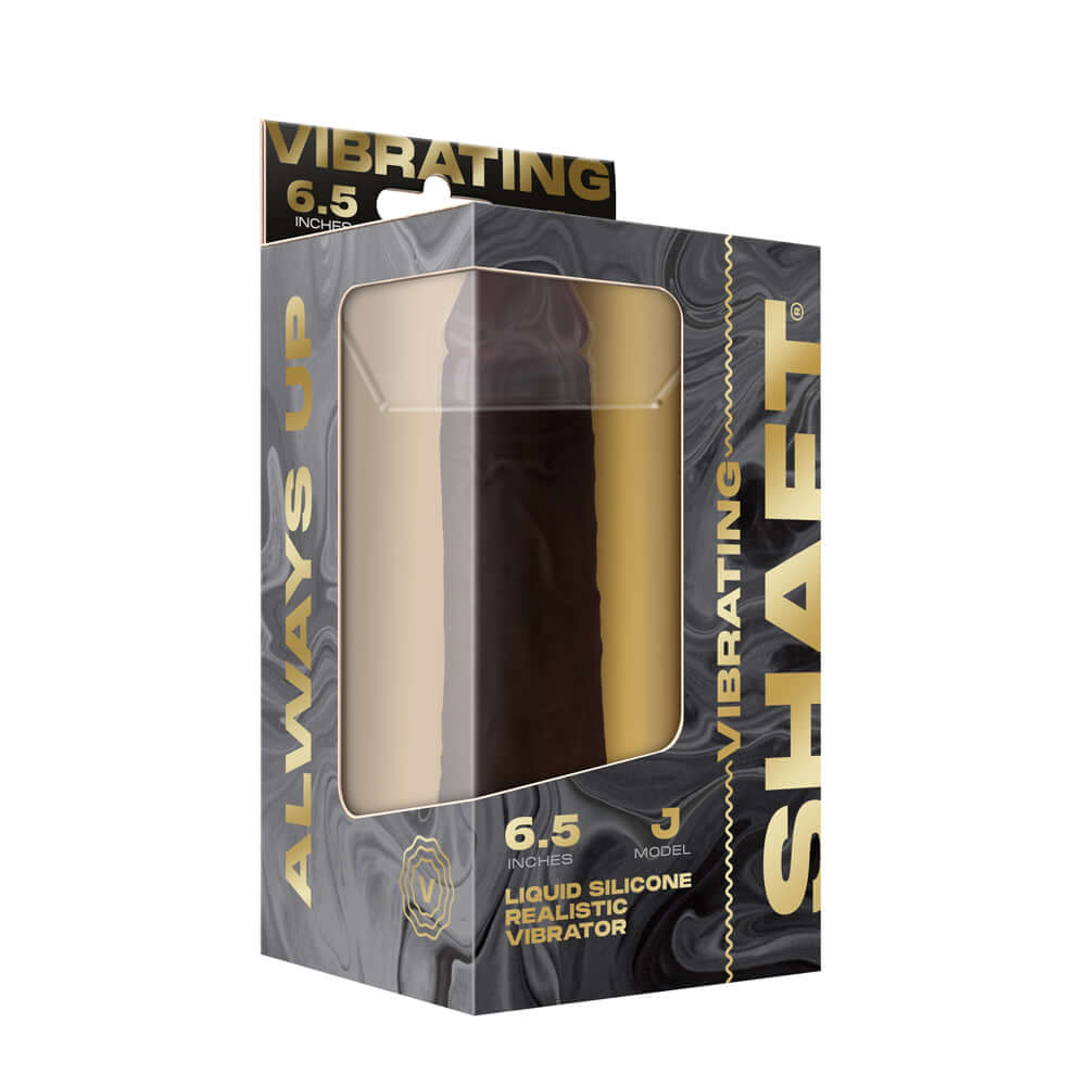 Vibrating Model Model J 6.5" Mahogany | 810119282583 | Discreet Personal Wellness