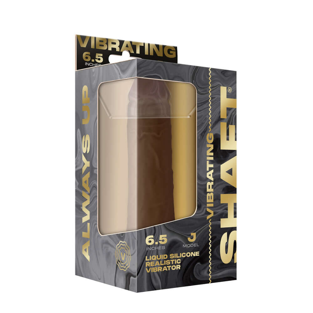 Vibrating Model Model J 6.5" Oak | 810119282590 | Discreet Personal Wellness