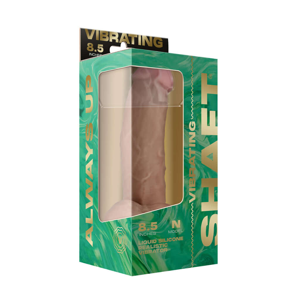 Vibrating Model N 8.5" Pine | 810119282637 | Discreet Personal Wellness