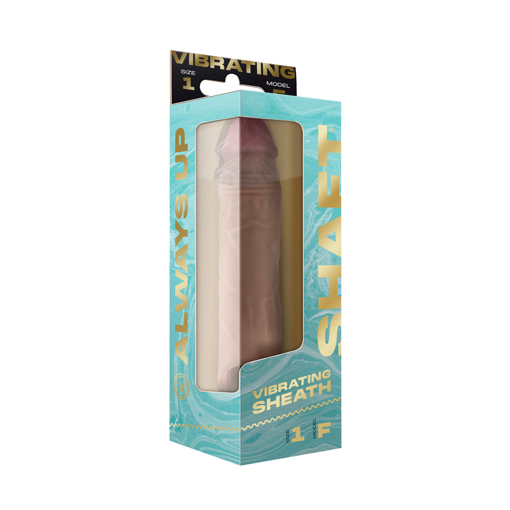 Vibrating Sheath Size 1 Pine | 810119282804 | Discreet Personal Wellness
