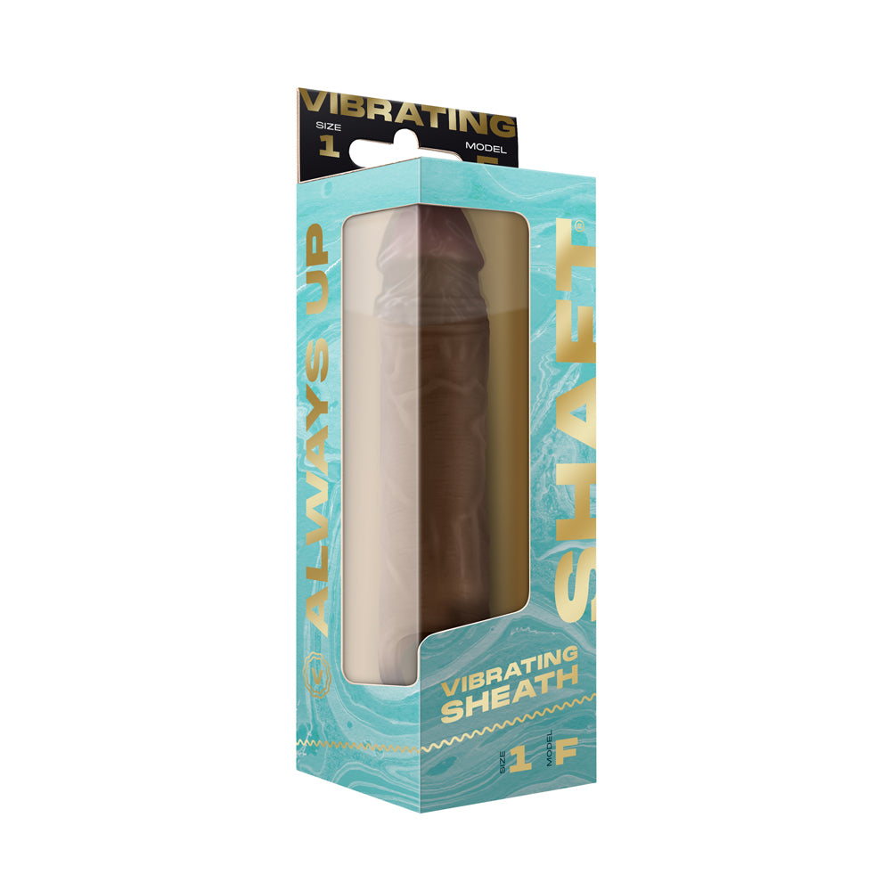 Vibrating Sheath Size 1 Oak | 810119282828 | Discreet Personal Wellness